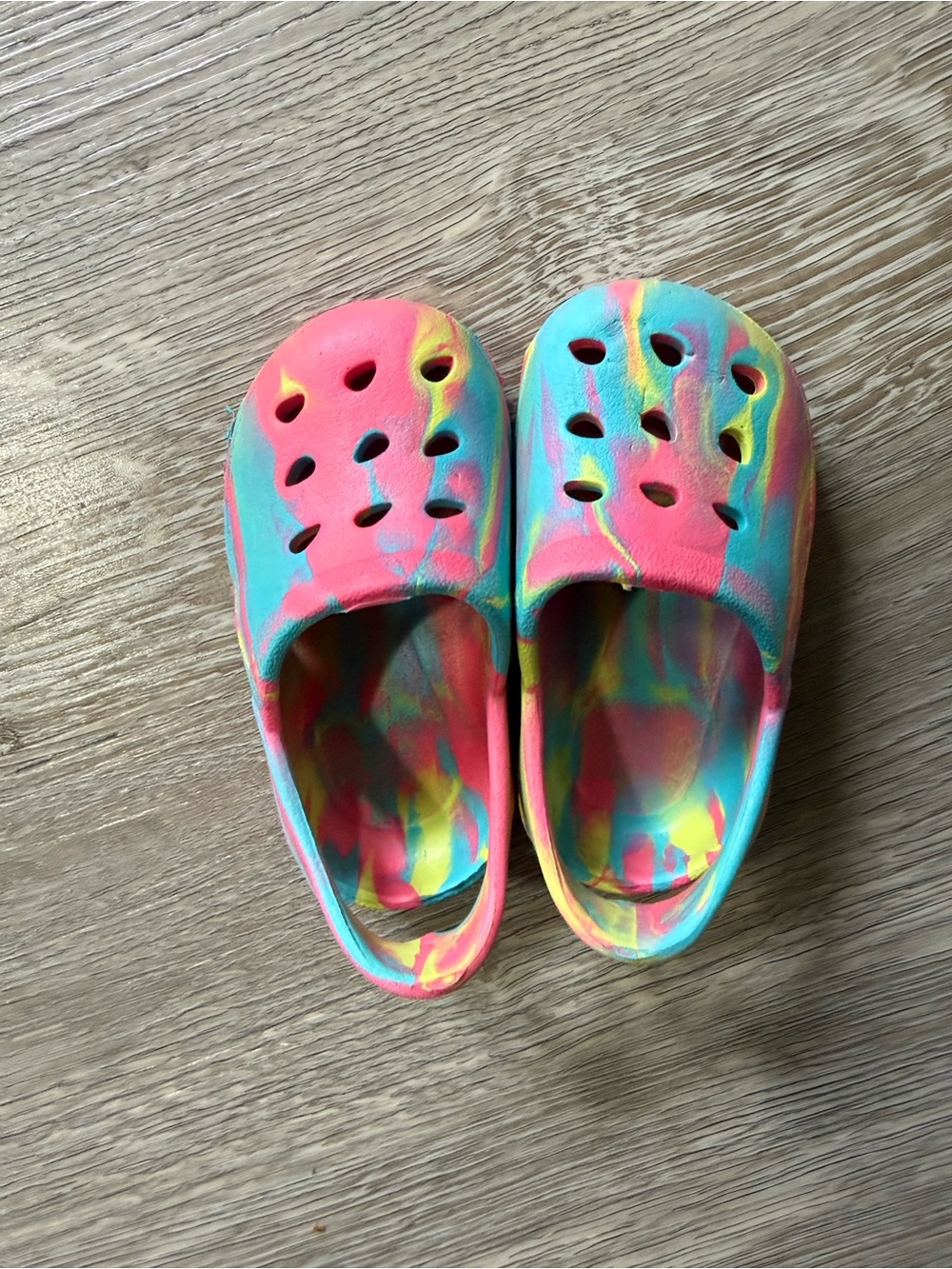 Baby Multicolor Tie-Dye Comfort Clogs